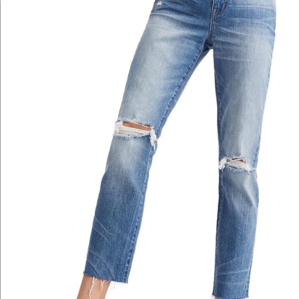 Madewell Women's Size 25 High Rise Slim Boyfriend Jeans